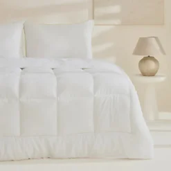 Karaca Basic Microfiber Decke Weiß 155x220 Cremeweıß