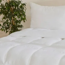Karaca Basic Microfiber Decke Weiß 155x220 Cremeweıß