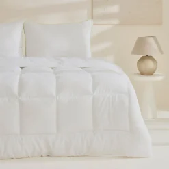 Karaca Basic Microfiber Decke Weiß 200x200 Cremeweıß Outlet
