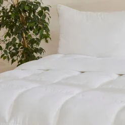 Karaca Basic Microfiber Decke Weiß 200x200 Cremeweıß Outlet