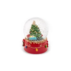Karaca Baum mit Zug Schneekugel Multıfarben Best