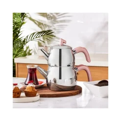 Karaca Belinay Midi Teekannen-Set Rose Online