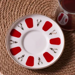 Karaca Bergamotte Porzellan Teeteller 12 Cm Weıß01 Online