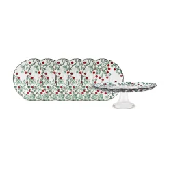 Karaca Berry 7-teiliges Dessertset Kahverengi Sale