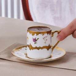 Karaca Bihter, 6 Person Kaffeetasse 90ML Multıfarben Outlet
