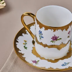 Karaca Bihter, 6 Person Kaffeetasse 90ML Multıfarben Outlet