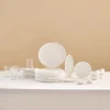 Karaca Bone China Olla 28-teiliges Servierset für 6 Personen, Weiß Discount