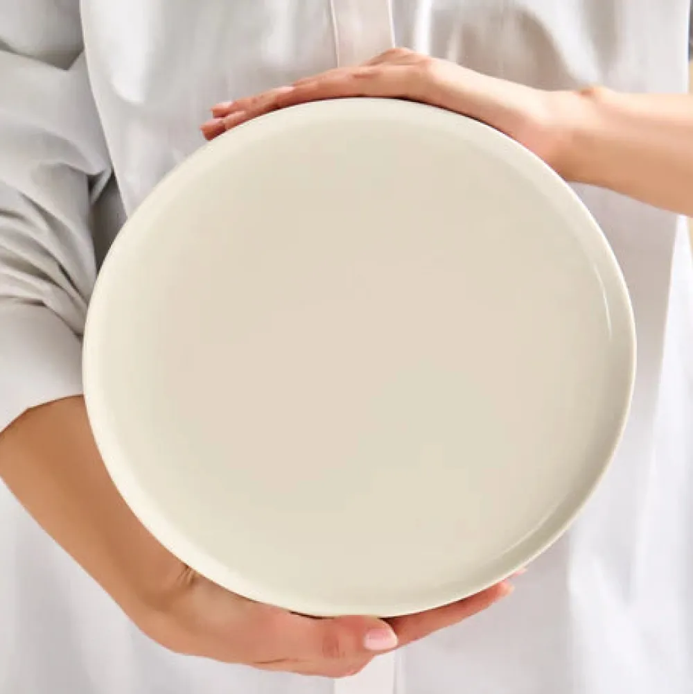 Karaca Bone China Olla 28-teiliges Servierset für 6 Personen, Weiß Discount