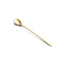 Karaca Boreas 4-teiliges Latte-Löffel-Set in Box Gold New
