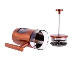 Karaca Borosilikat Glas French Press 350 ml Kupfer Outlet