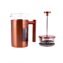 Karaca Borosilikat Glas French Press 350 ml Kupfer Outlet