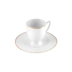 Karaca Boyoz Kaffeetassen-Set, 6 Personen, 85 ml Weıß01 Hot