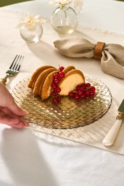 Karaca Braid Dessertteller, 21 cm Glanz