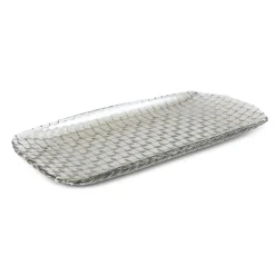Karaca Braid Lüsterteller Bootform 29x8,5 cm Glanz New