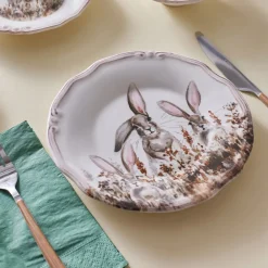 Karaca Bunny für 2 Personen Frühstücksset und Servierschalen, 12 Teilig Multıfarben Online