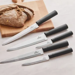 Karaca Burby Wood Service und Messerset, 14-Teilig Schwarz01 Best