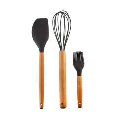 Karaca Burby Wood Service und Messerset, 14-Teilig Schwarz01 Best