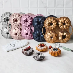 Karaca Cake Pro 4 Teilige Gießen Kuchenform Rosegold New