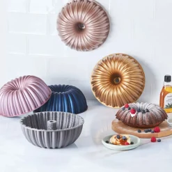 Karaca Cake Pro Bundform Aluminiumguss Rosa Kuchenform Rosa01 Outlet