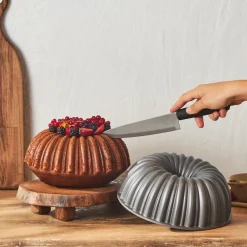Karaca Cake Pro Geschnittene Gusskuchenform Anthrazit Anthracıt01 Sale
