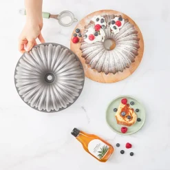 Karaca Cake Pro Geschnittene Gusskuchenform Anthrazit Anthracıt01 Sale