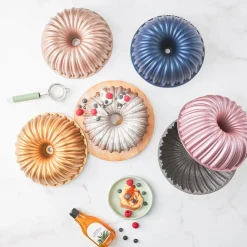 Karaca Cake Pro Geschnittene Gusskuchenform Anthrazit Anthracıt01 Sale