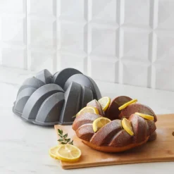 Karaca Cake Pro Gussaluminium-Gugelhupfform, 26 cm, Anthrazit Antrasit Discount