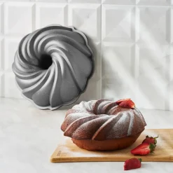 Karaca Cake Pro Pare Cast Kuchenform, Anthrazit, 24 cm Anthracıt01