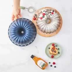 Karaca Cake Pro Sliced Dunkelblau Gusskuchenform Marıne02 Discount