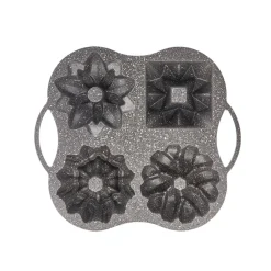 Karaca Cake Pro 4-teilige guss-Kuchenform Gold Outlet