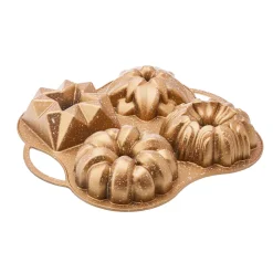 Karaca Cake Pro 4-teilige guss-Kuchenform Gold Outlet