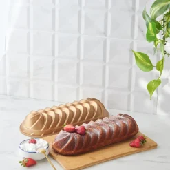Karaca Cake Pro Vera Gusskuchenform, , 35 cm Gold Discount