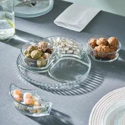 Karaca Capri 5-teiliges Kuchenset Klar New