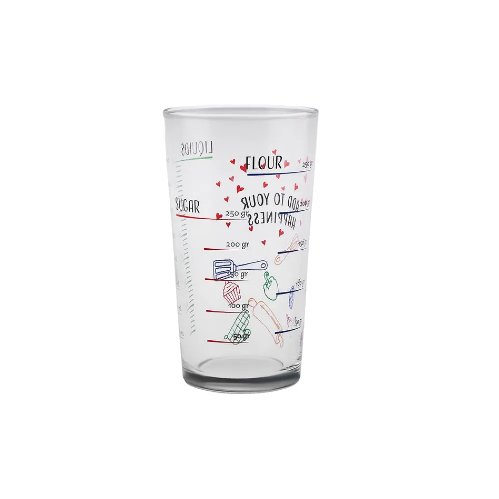 Karaca Carme Rotes Messglas 550 Ml Rot02 Clearance