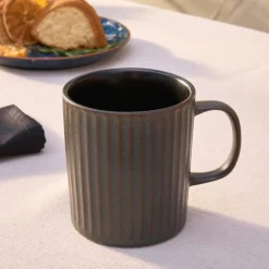 Karaca Cervantes Stoneware Becher, 380ml, Grün Grün01 Sale