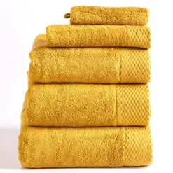 Karaca Chandler Senf Handtuch Set Senf01 Clearance