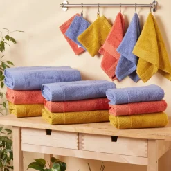 Karaca Chandler Senf Handtuch Set Senf01 Clearance