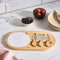 Karaca Cheesekit Bambus Schneideset, Farblos New