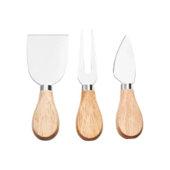 Karaca Cheesekit Bambus Schneideset, Farblos New