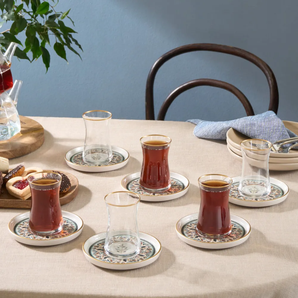 Karaca Clara Teeset, 12-teilig, für 6 Personen Discount