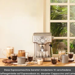 Karaca Coffee Art 1353 Espressomaschine Inox Hot
