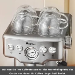 Karaca Coffee Art 1353 Espressomaschine Inox Hot