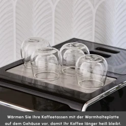 Karaca Coffeemaestro Vollautomatische Espressomaschine Schwarz New