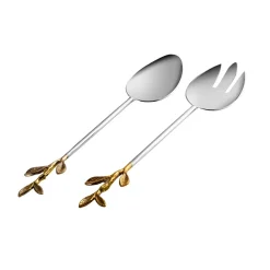 Karaca Collin Gabel und Löffel Set Gold Clearance