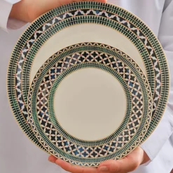 Karaca Cordoba 24-teiliges Tafelservice für 6 Personen Multıcolor Outlet