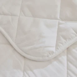 Karaca Cotton Decke 200x200 Cremeweıß
