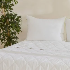 Karaca Cotton Decke 200x200 Cremeweıß