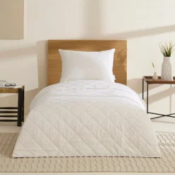 Karaca Cotton Decke 135x200 Cremeweıß Best