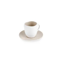 Karaca Cupid Kaffee-Tassenset für 1 Personen 90 ml Beıge Weıß Best