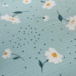 Karaca Daisy 100% Baumwolle Doppelbett Deckenbezug Set, Mint Outlet
